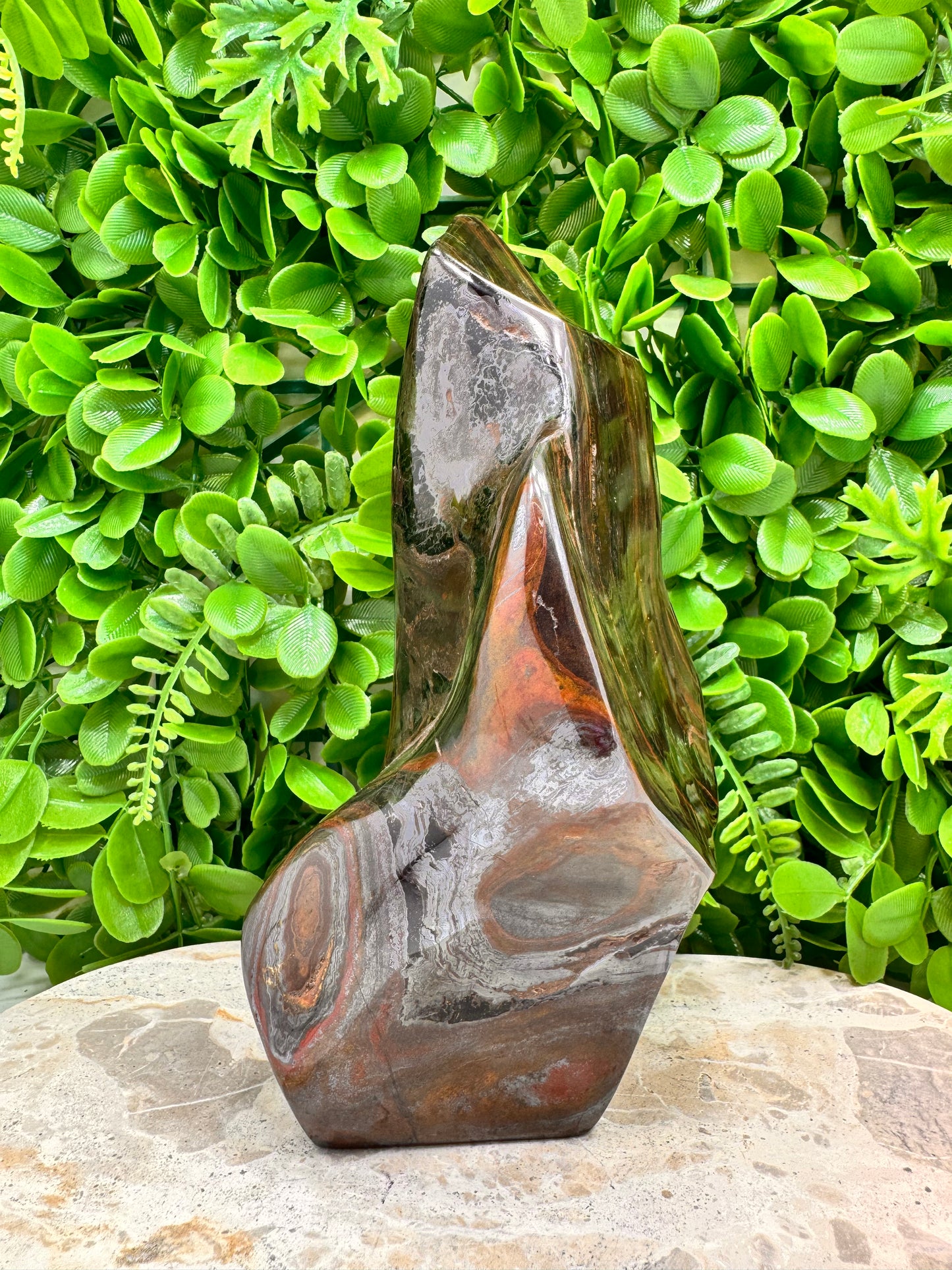 Tiger Iron with Tiger Eye Freeform 2128G