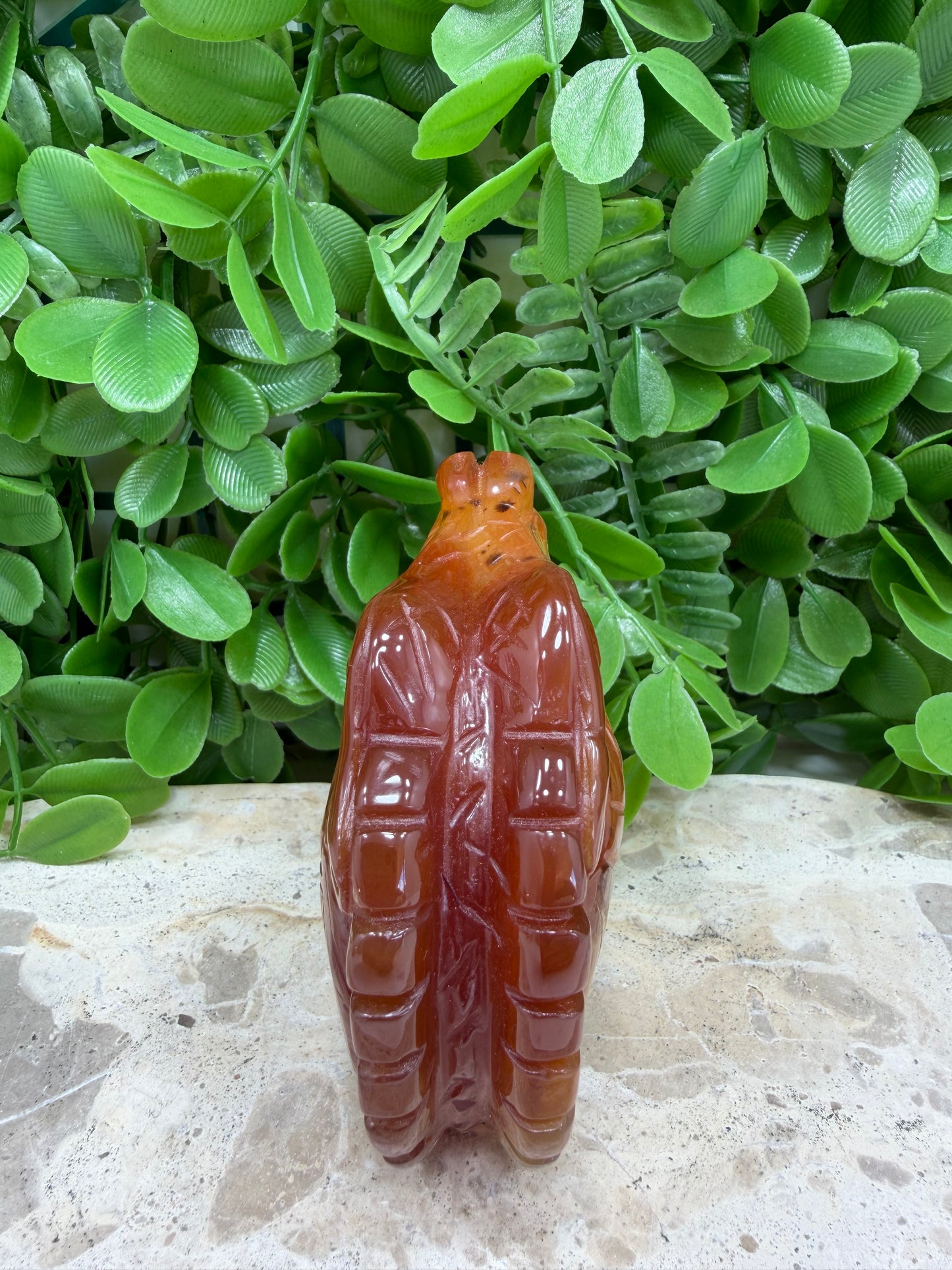 Carnelian Crocodile 254g