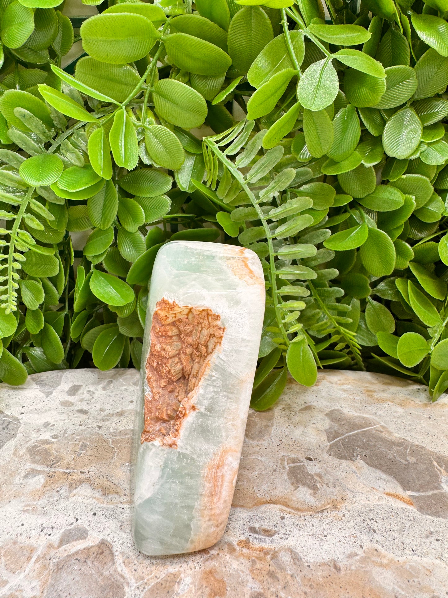 Aqua Caribbean Calcite Freeform 592g