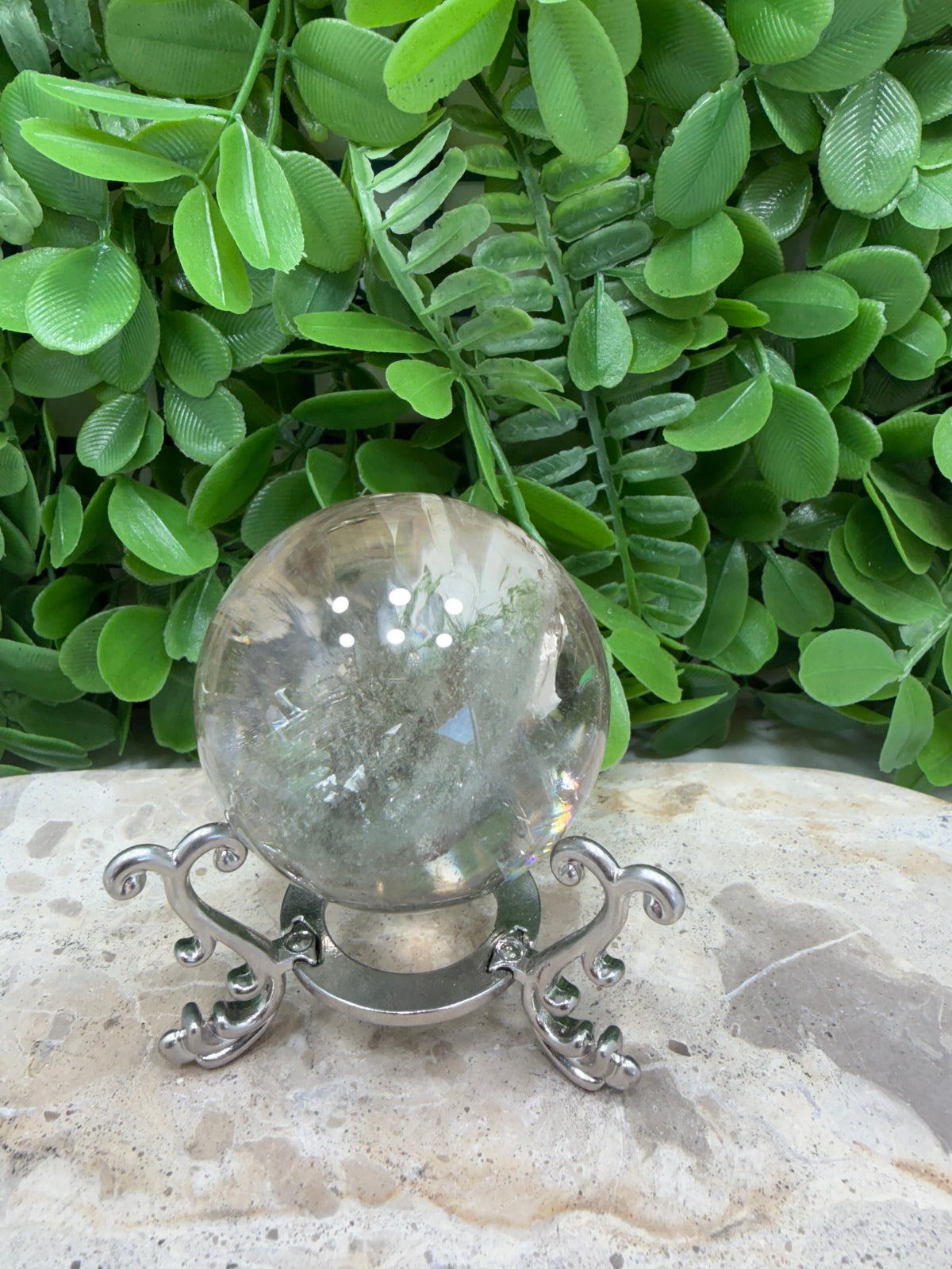 Smokey Quartz Sphere 226g | Grounding • Protection • Calm