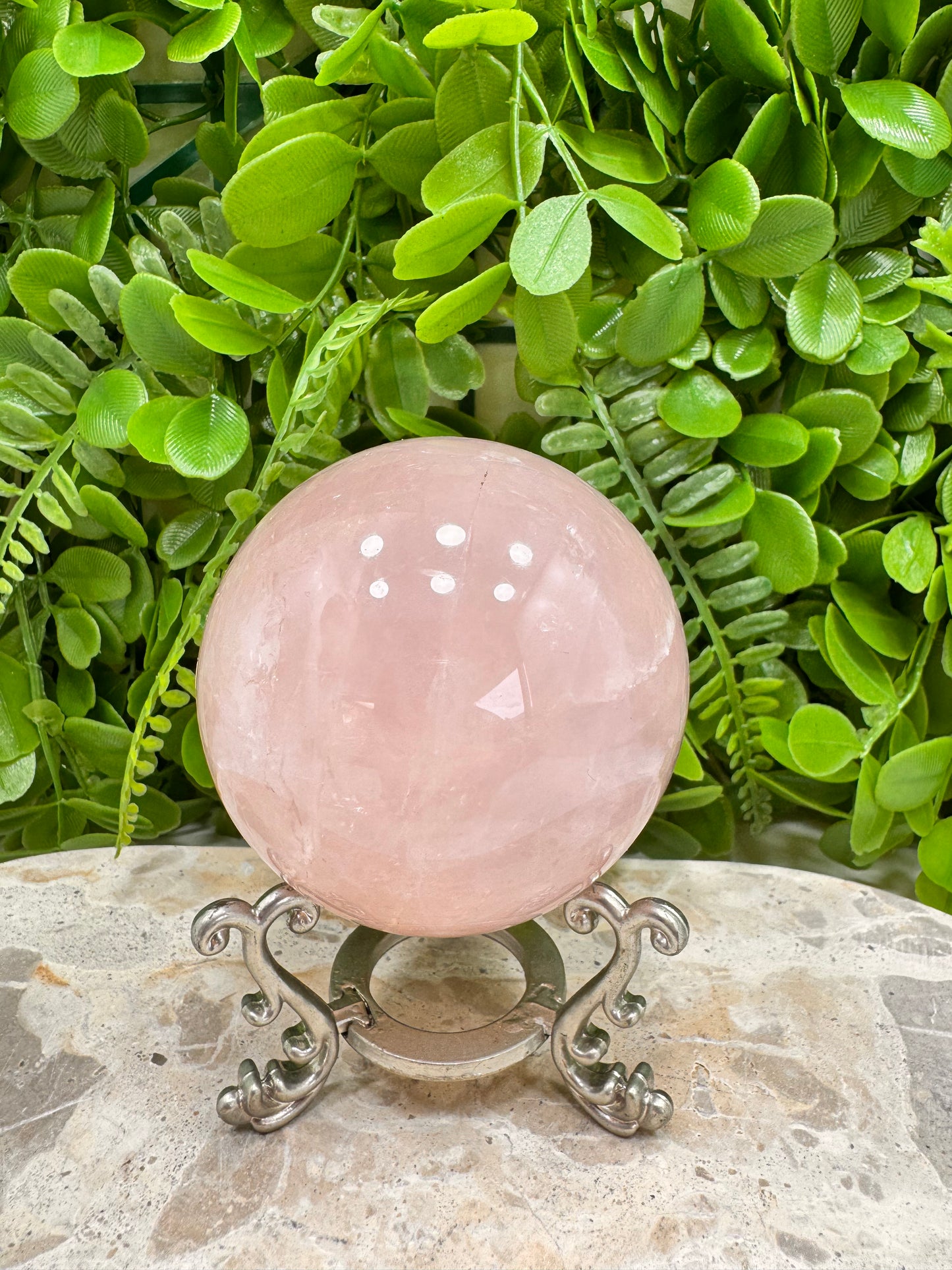 Rose Quartz Sphere  538g
