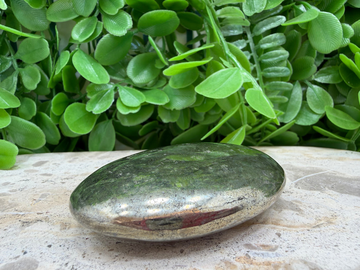 Pyrite Palm Stone 182g