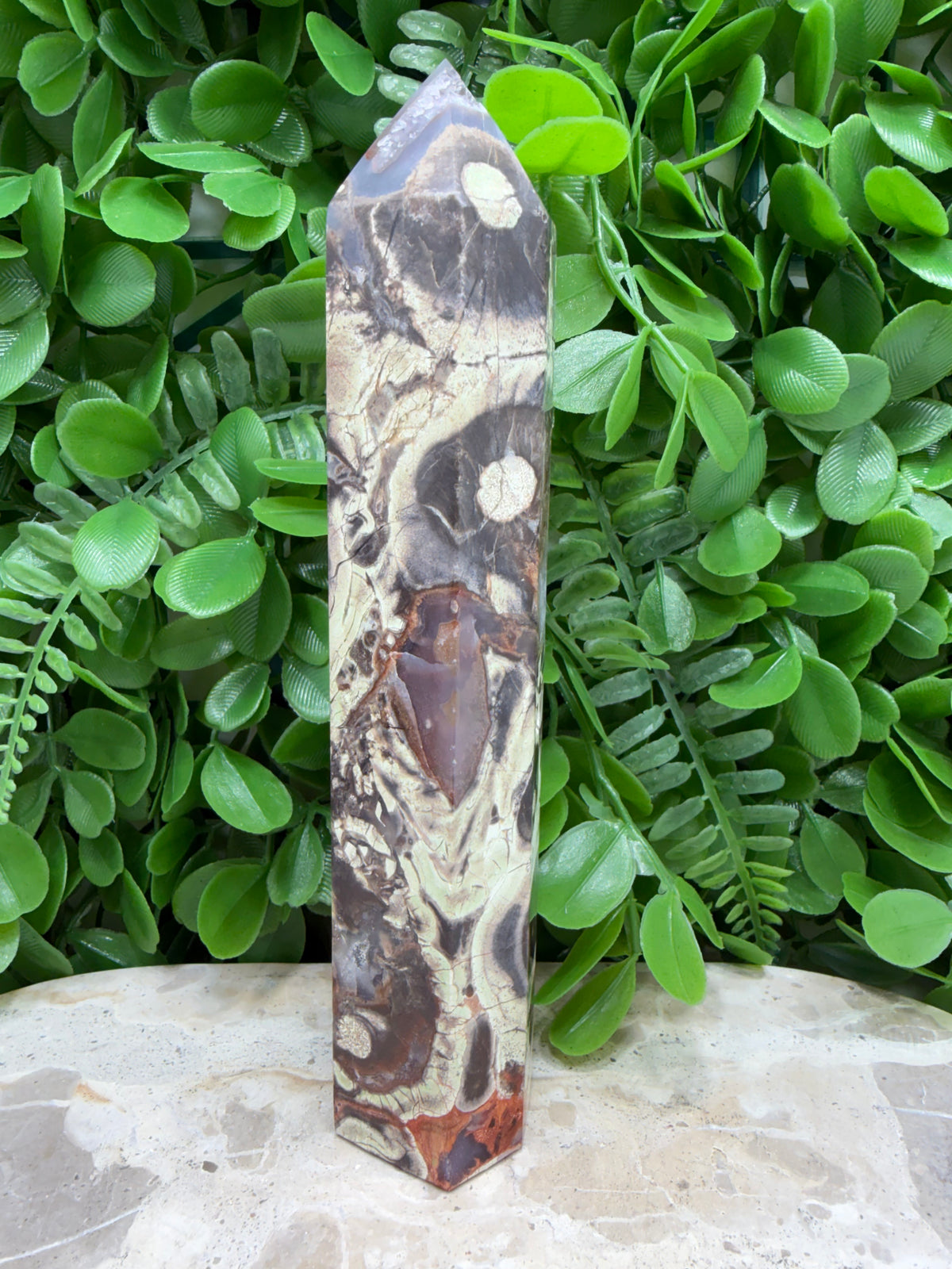 Money Agate Tower | Prosperity • Abundance • Luck