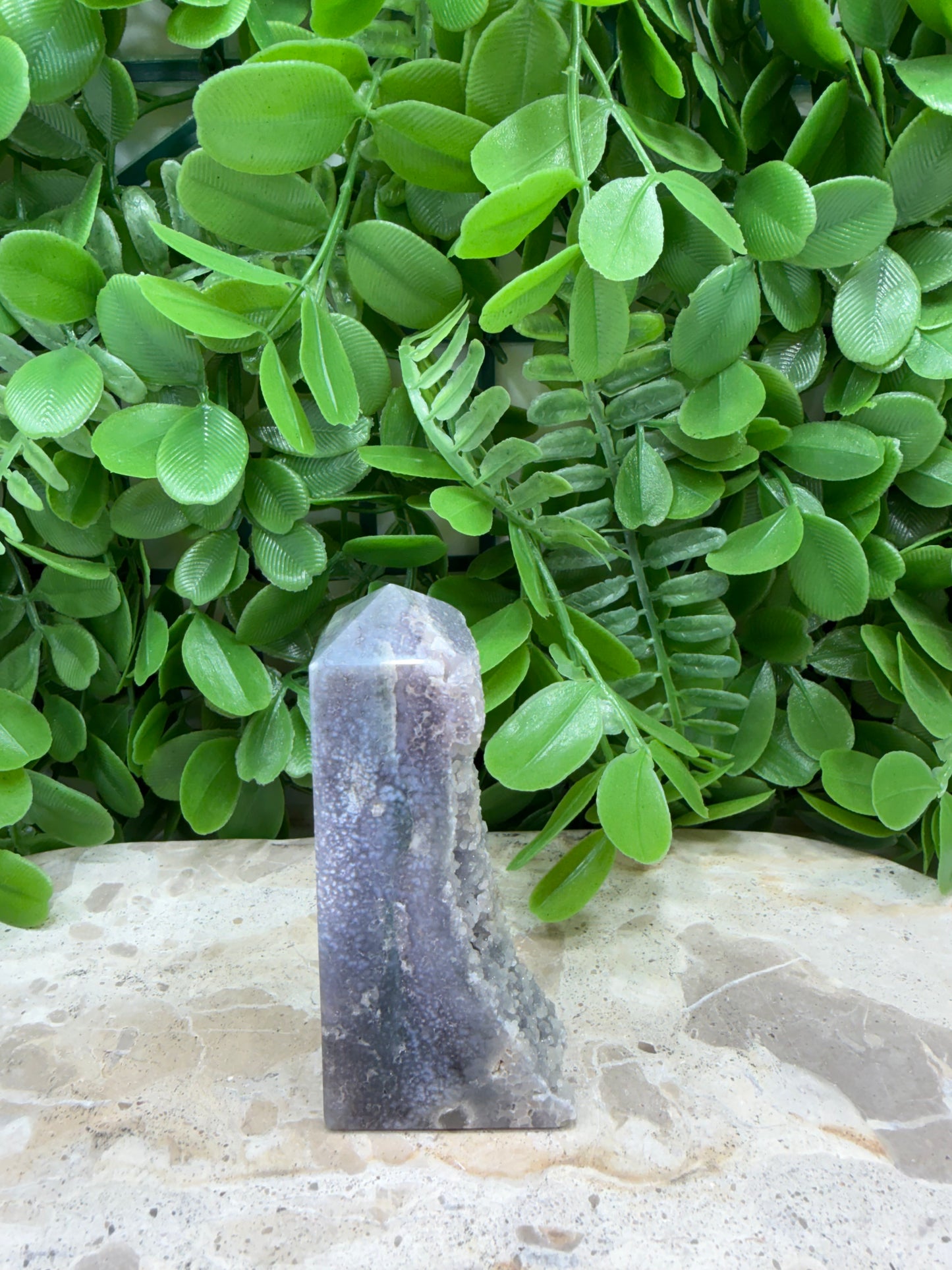Grape Agate Freeform Point 122g