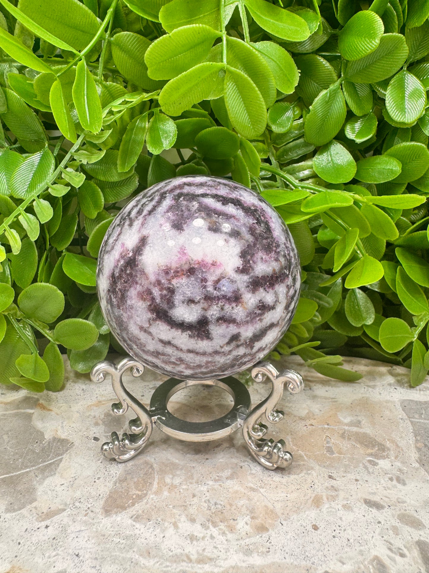 Zebra Jasper Sphere 514g