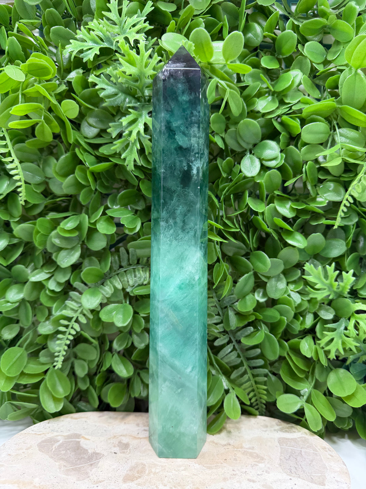 Green Fluorite Tower | Clarity • Focus • Balance