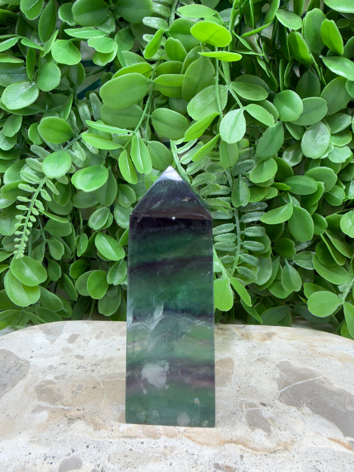 Fluorite Tower 310g | Clarity • Focus • Balance
