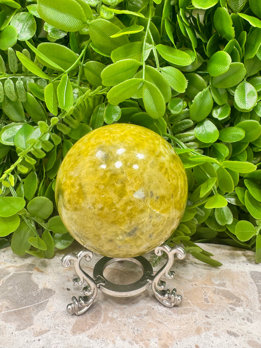 Green Jade Sphere 652g