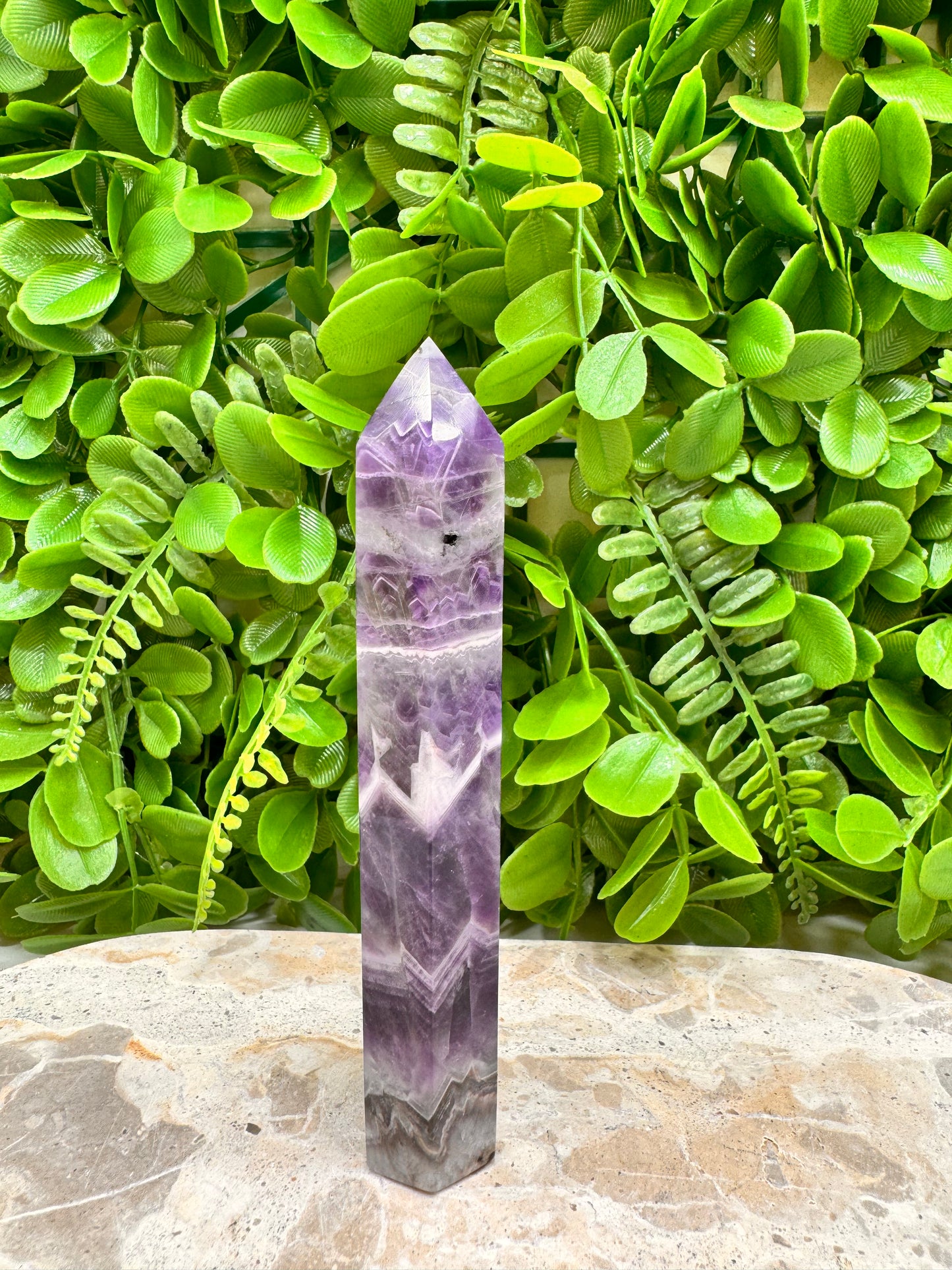 Chevron Amethyst Tower 172g