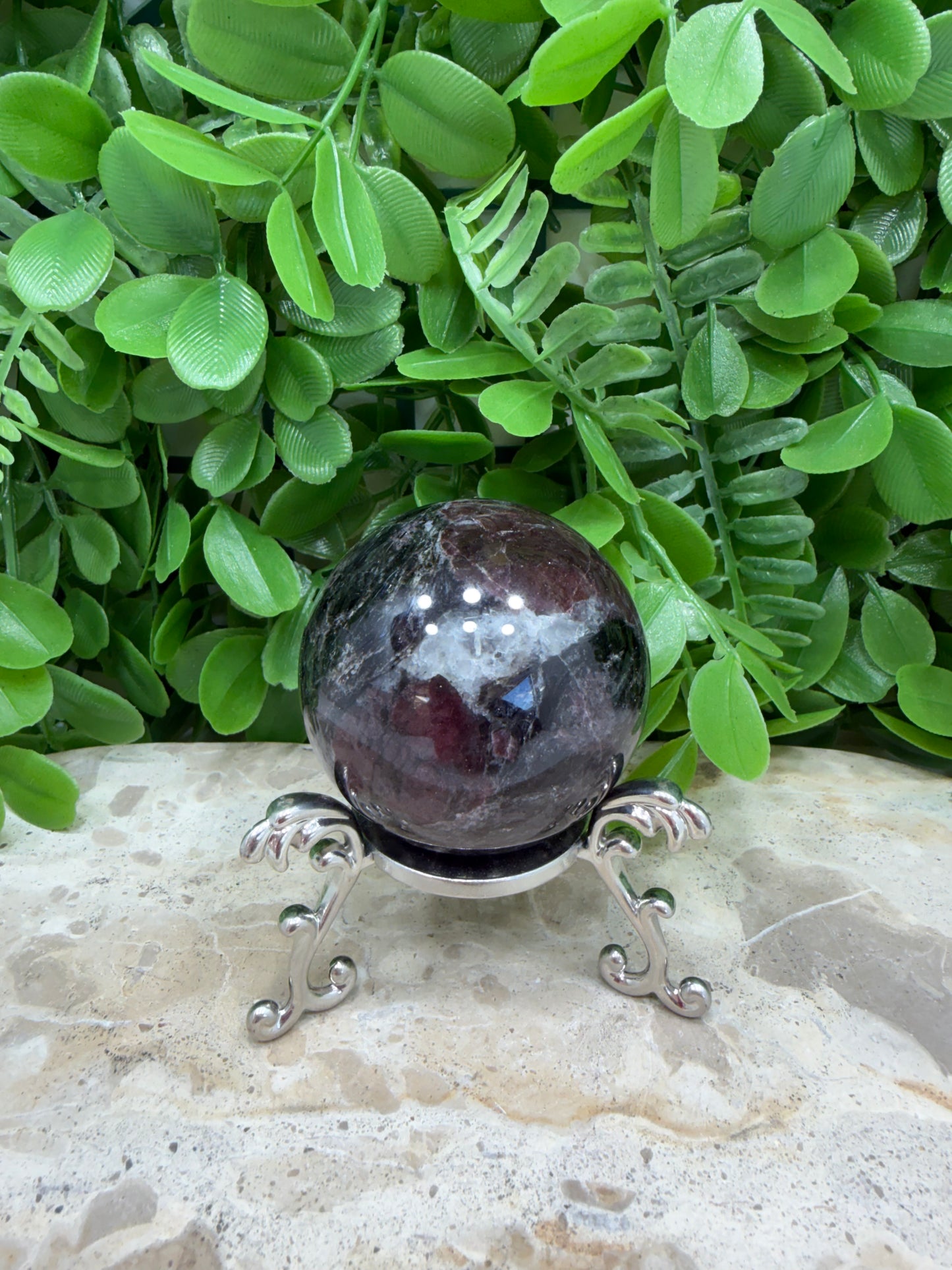 Garnet Sphere 250g