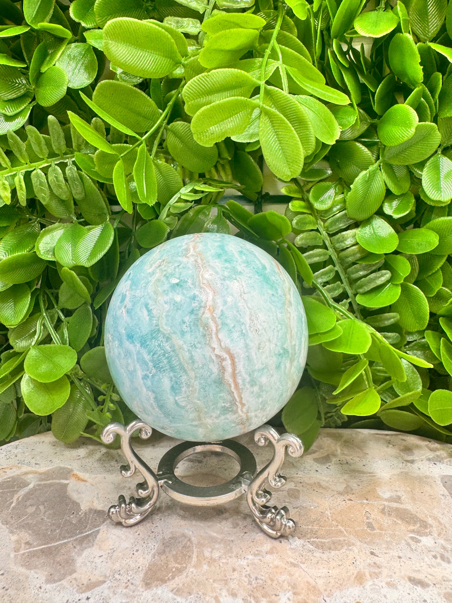 Aragonite Sphere 616g