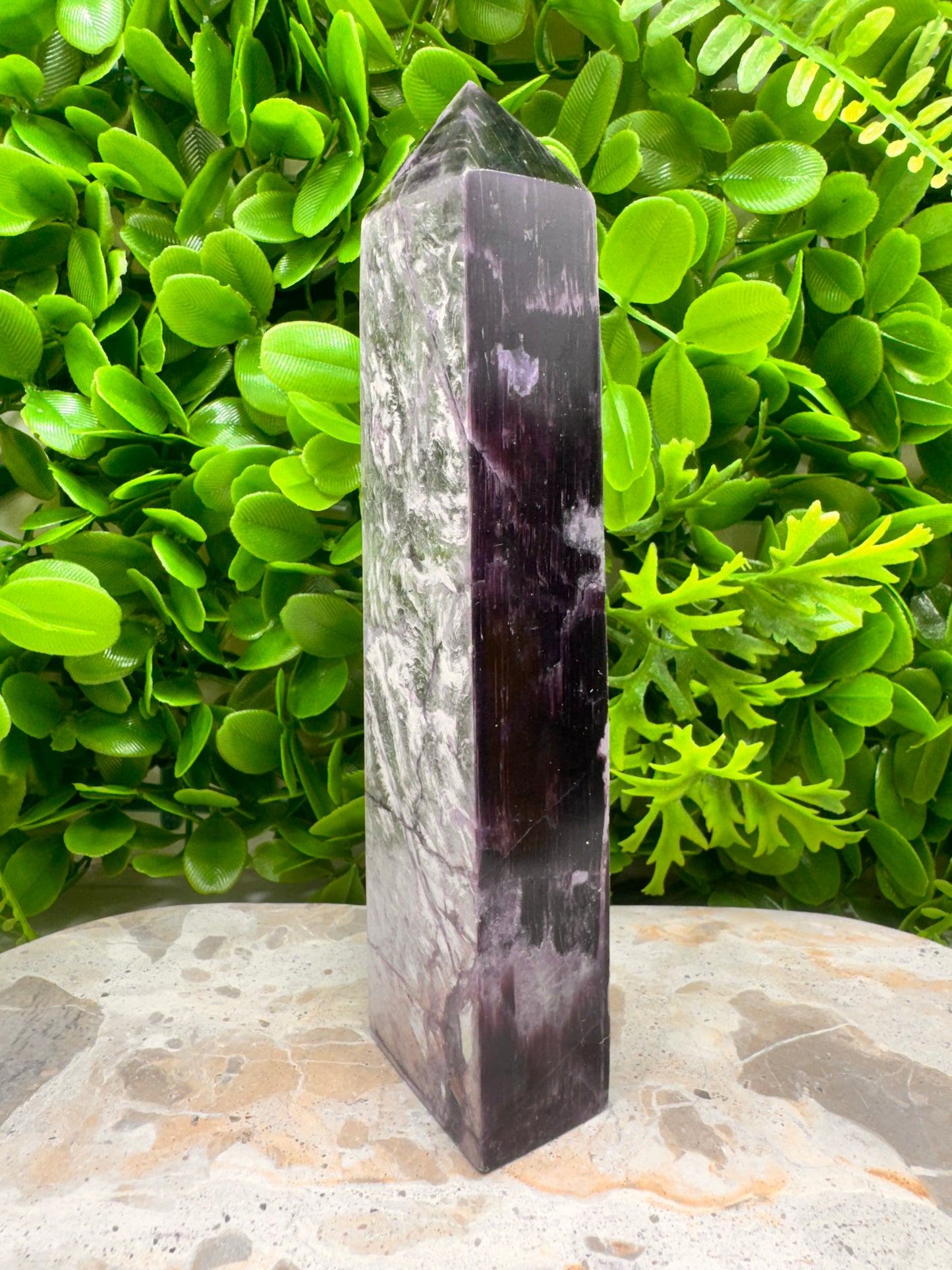 Purple Mica Tower 496g