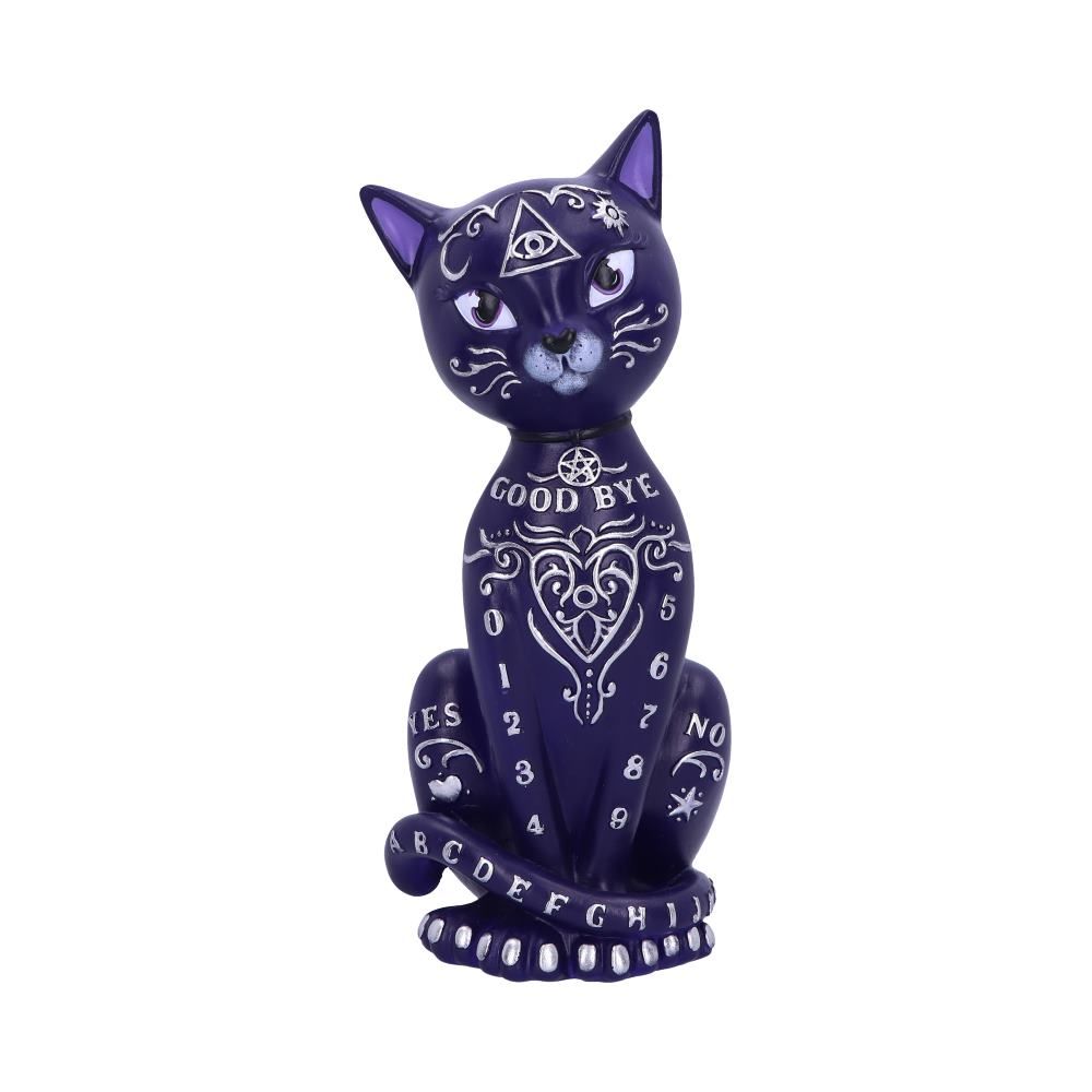 Purple Mystic Kitty 26cm Ouija Cat 26cm