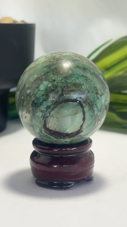 Turquoise Sphere 262g