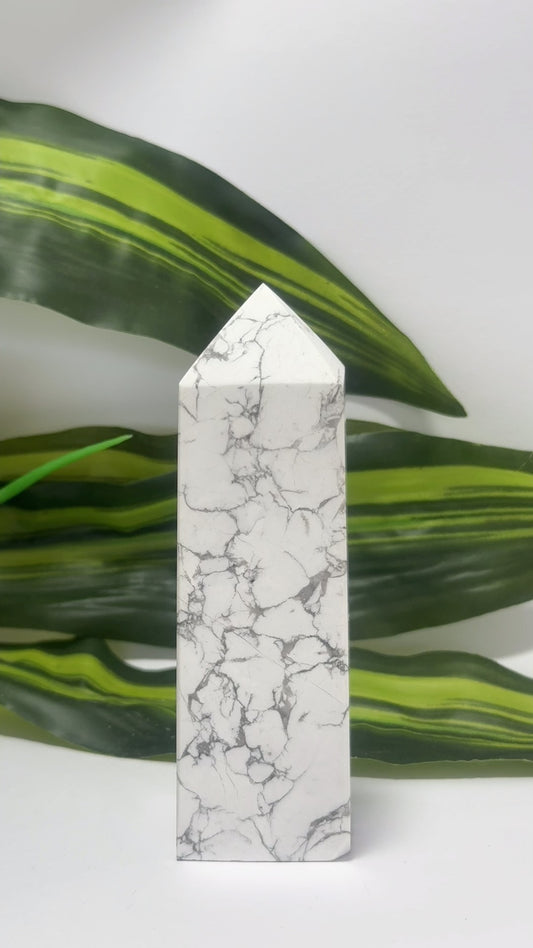 Howlite Tower 266g