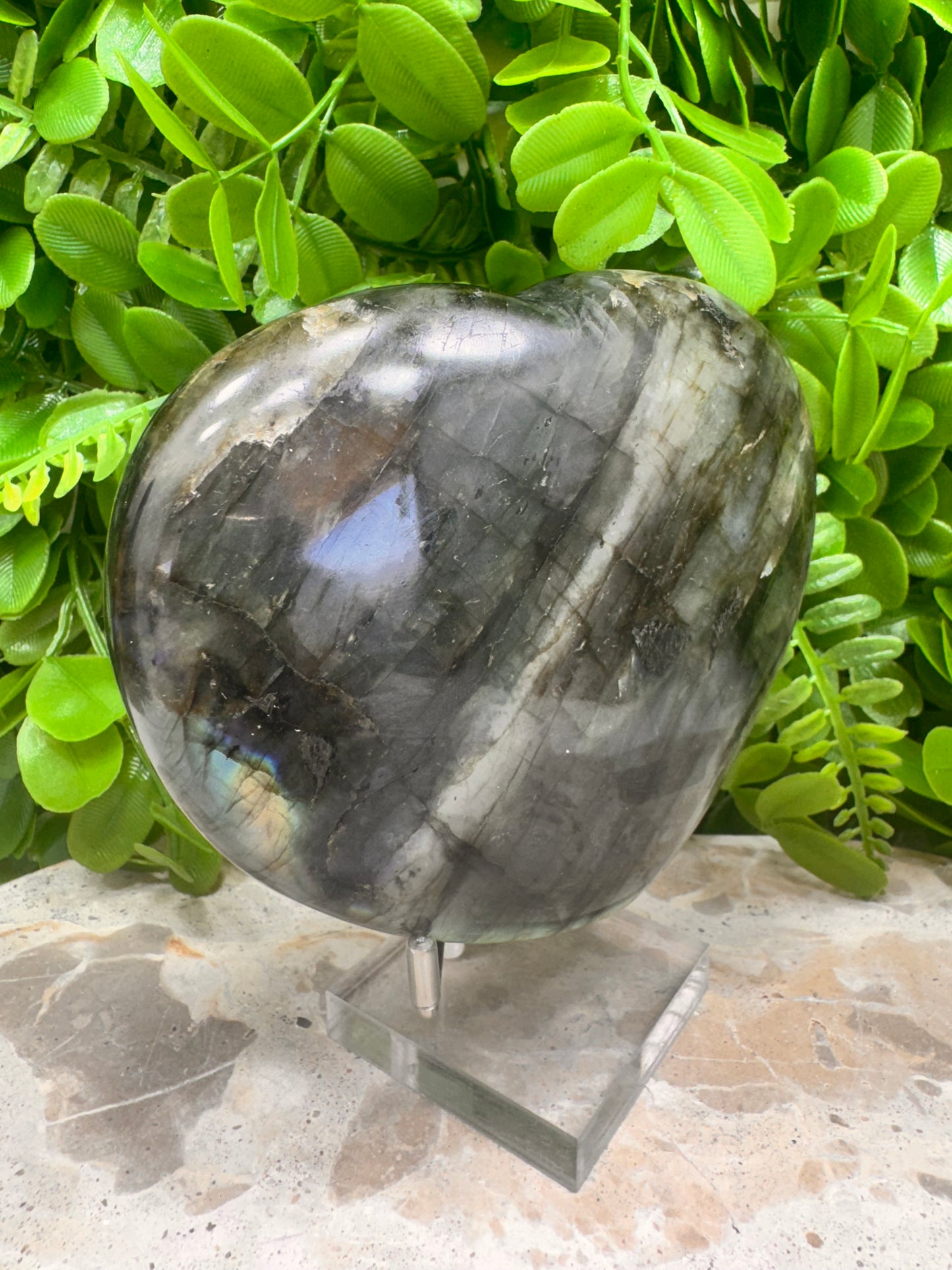 Labradorite Heart 787g