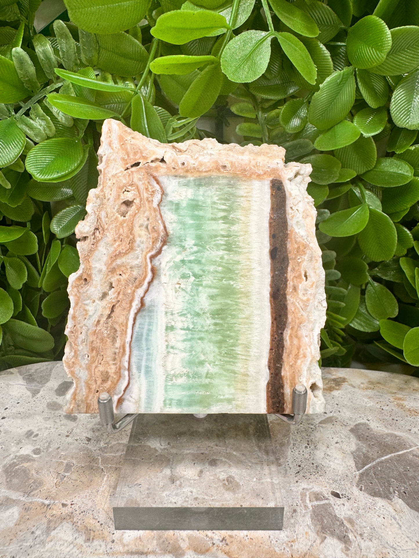 Caribbean Calcite Slab 200g