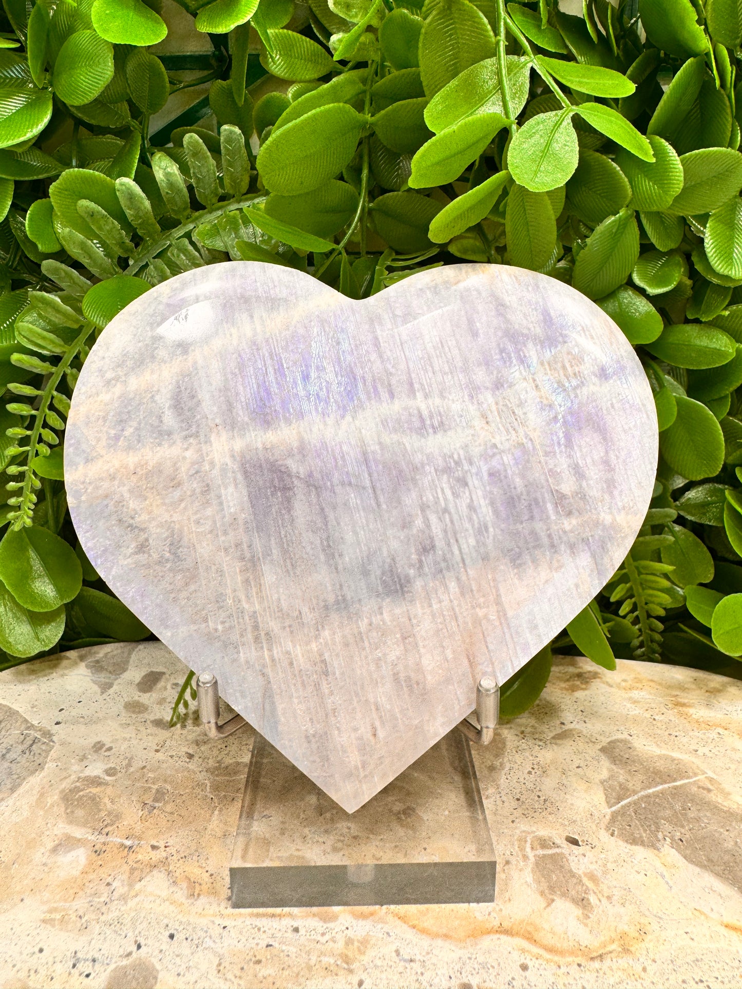 Moon Stone Heart 326g