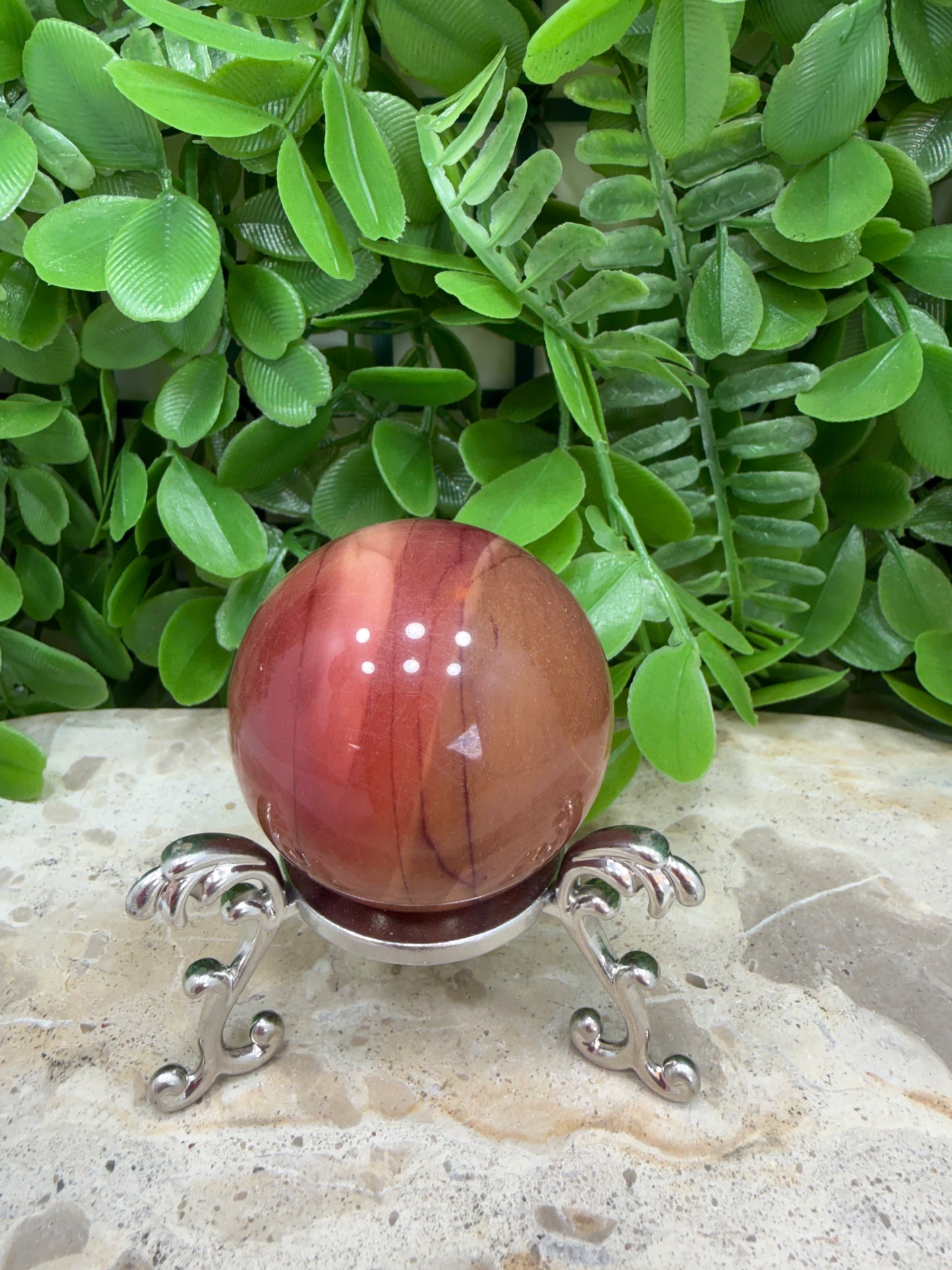 Mookaite Jasper Sphere 148g