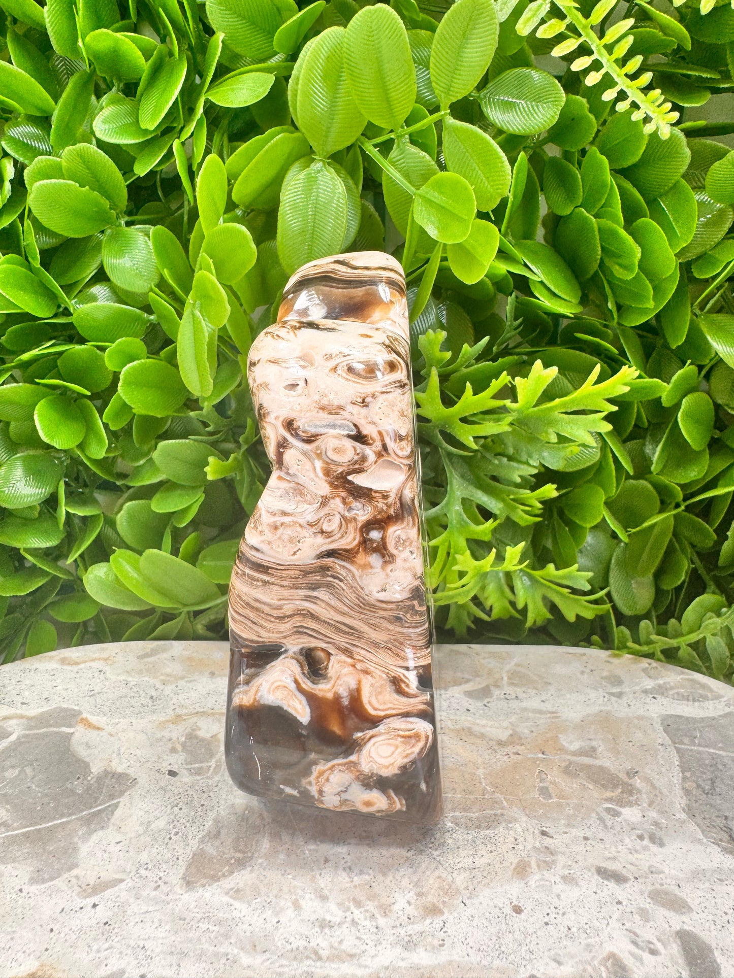 Chocolate Calcite Freeform 740g