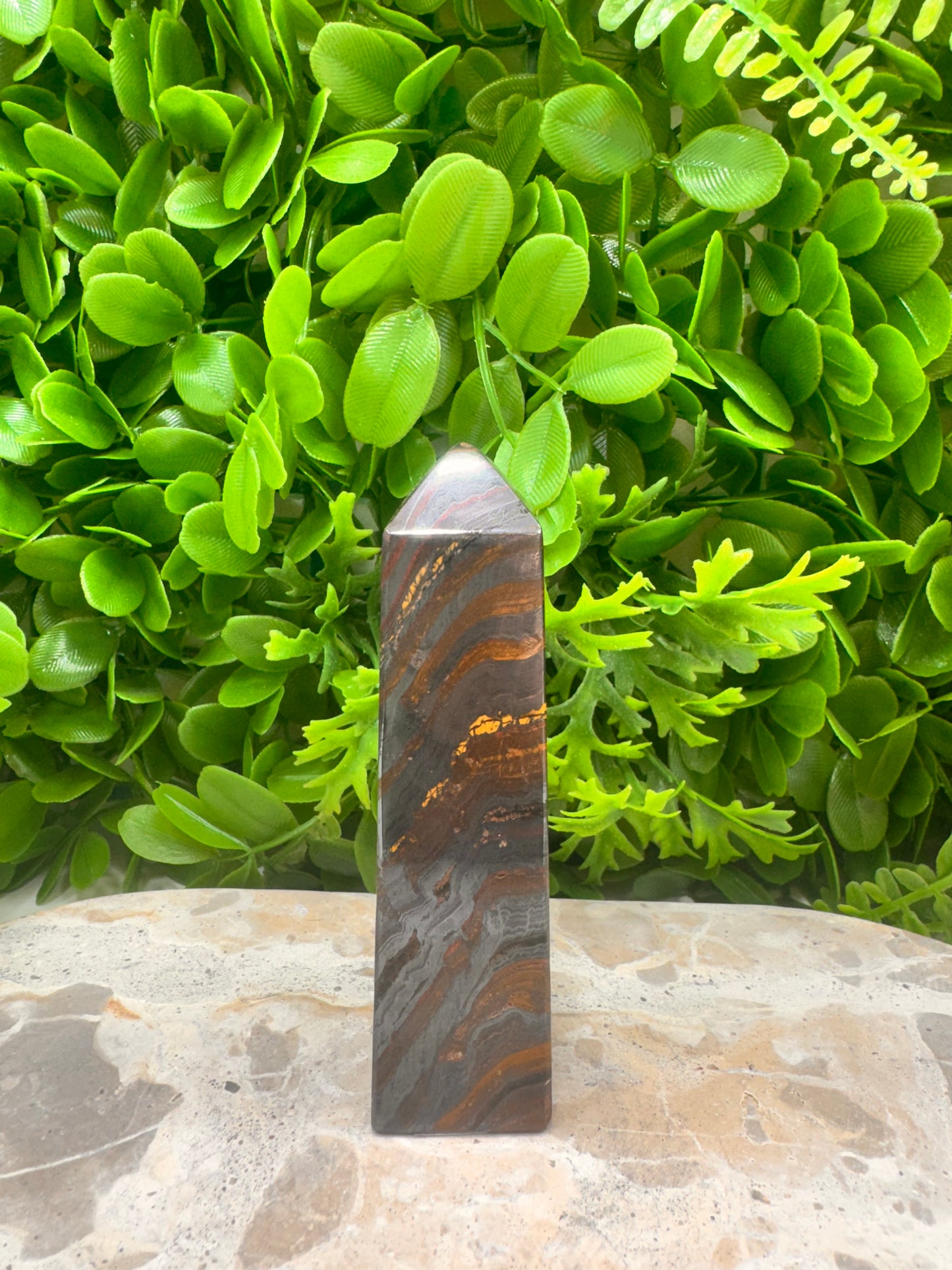 Tiger Eye/Tiger Iron Tower 274g
