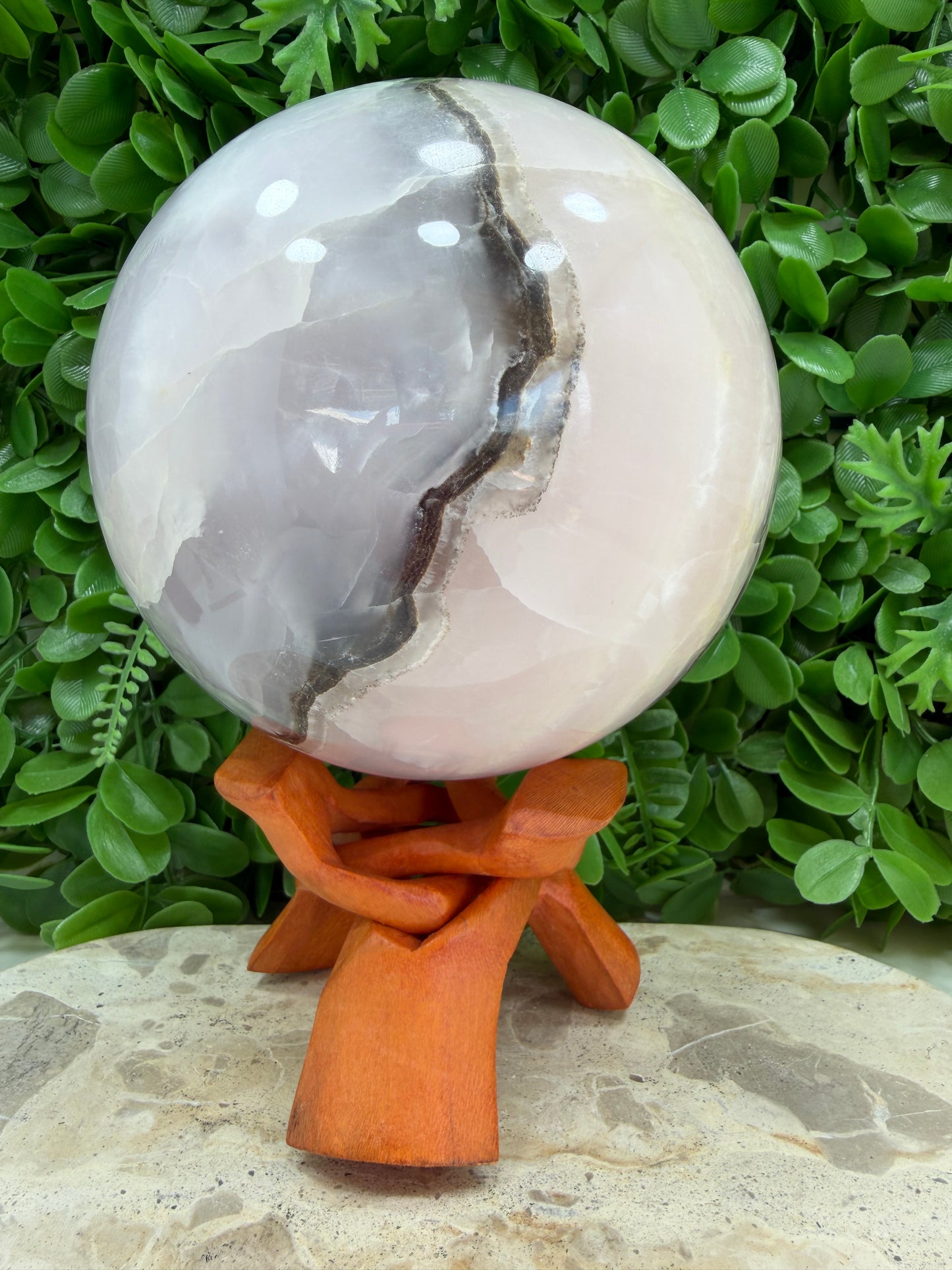 Smokey Pink Mangano UV Sphere 3646g