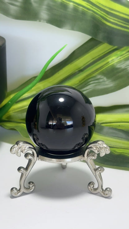 Obsidian Sphere 174g
