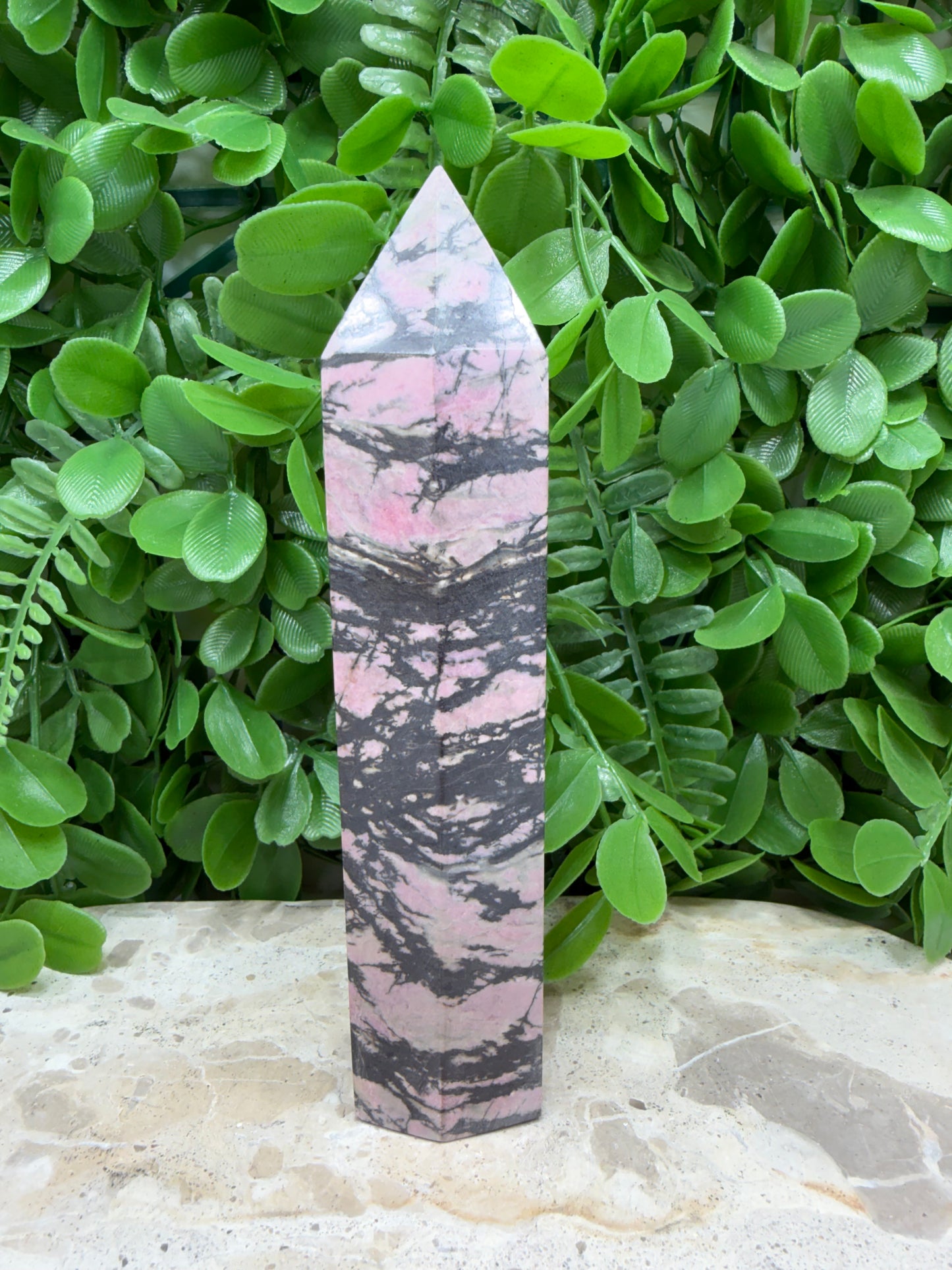 Rhodonite Tower 582g