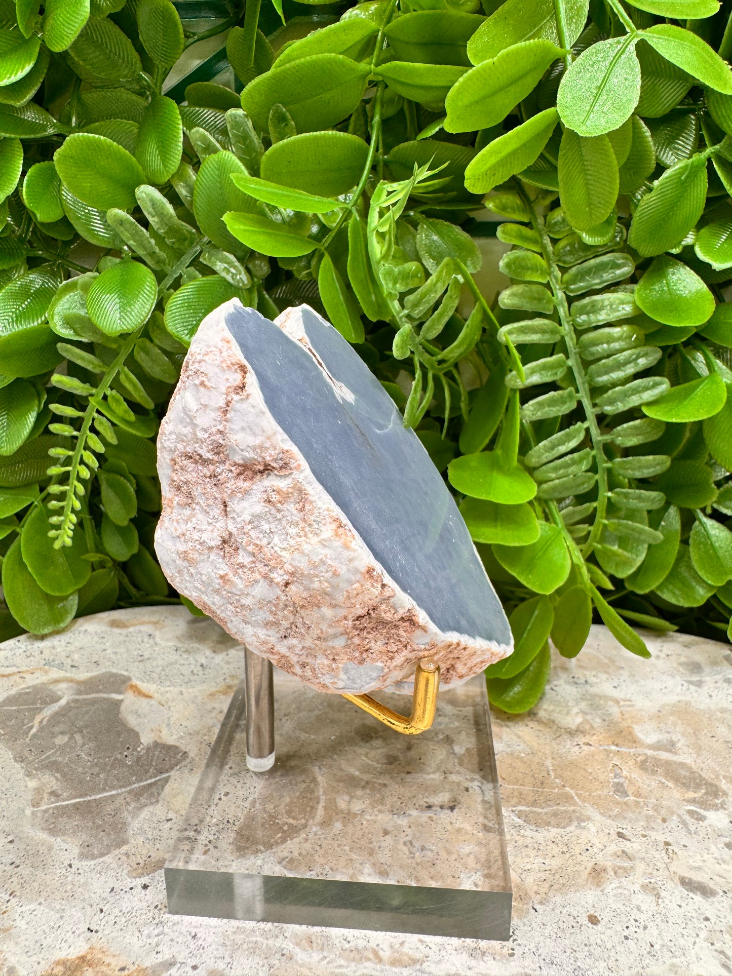 Angelite Raw Heart 280g