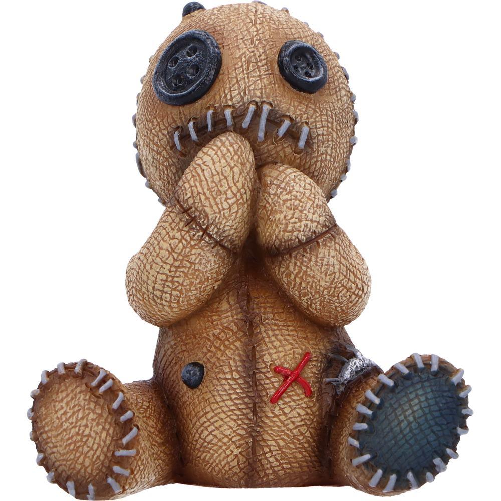 Three Wise Voodoo Dolls Figurines 8cm