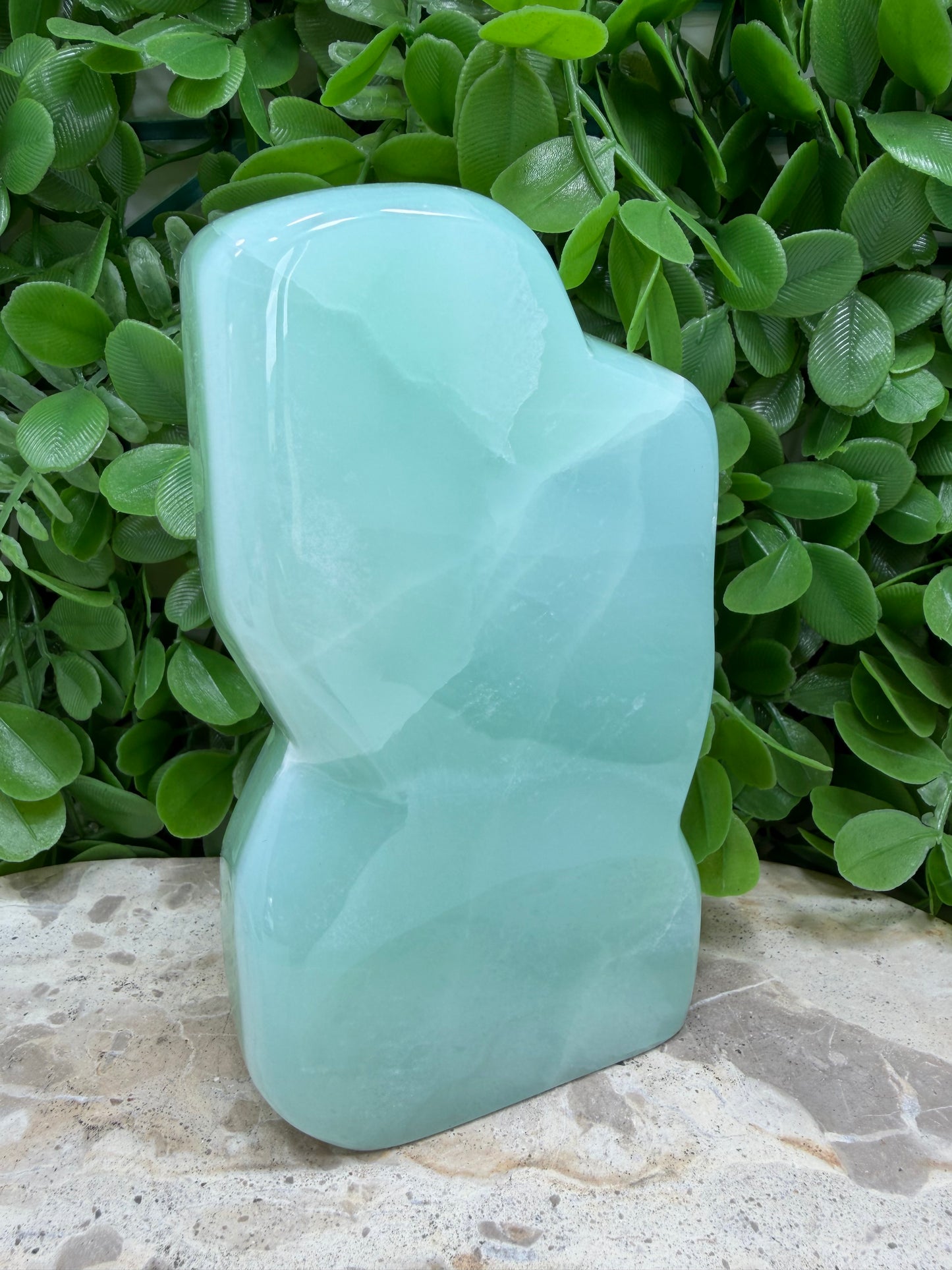 Pistachio Calcite Freeform 1212g