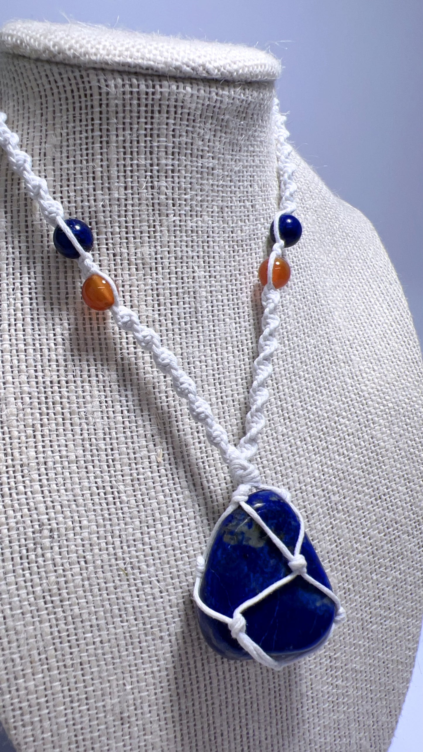 Lapis Lazuli Handmade Pendant