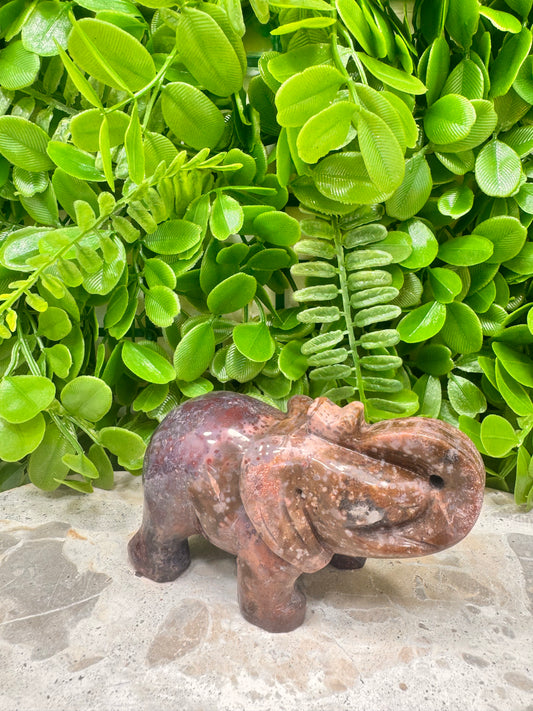 Ocean Jasper Elephant 356g