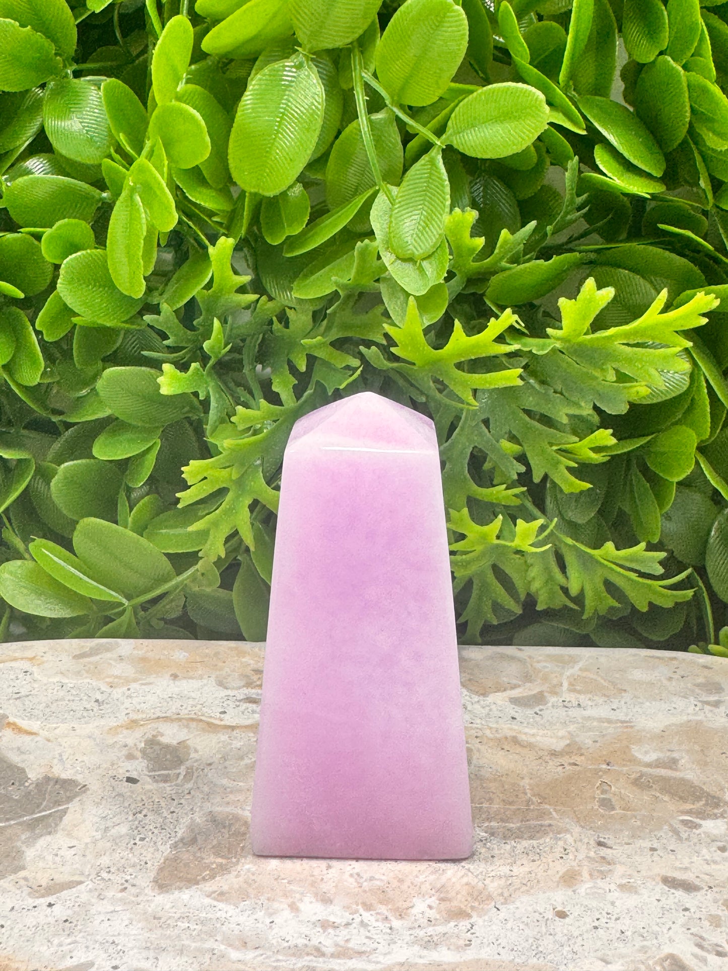 Pink Aragonite Point 160g