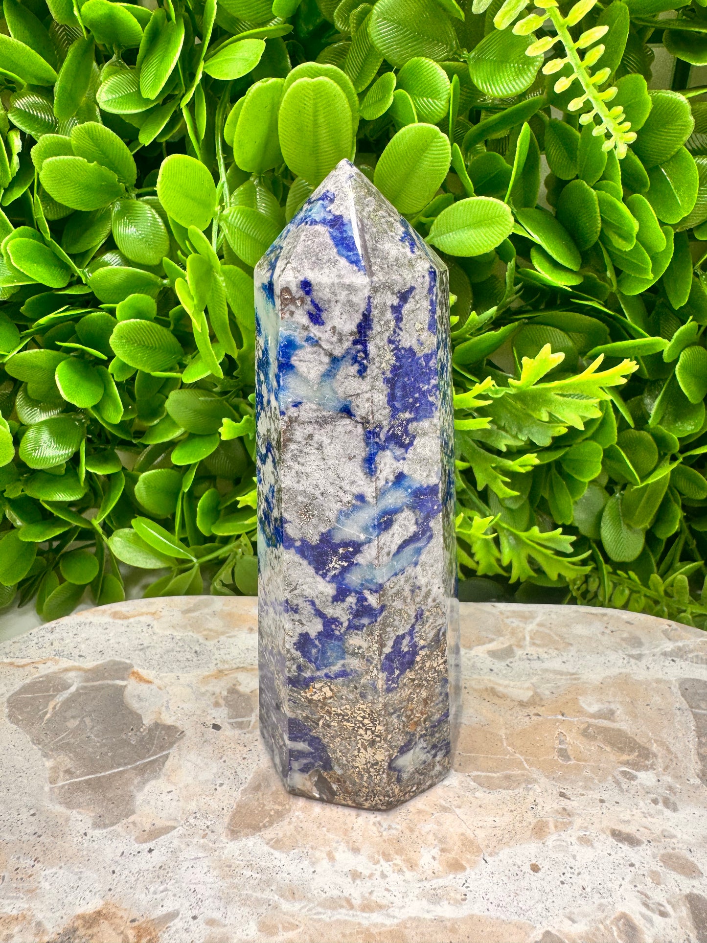 Afghanite Tower UV 654g