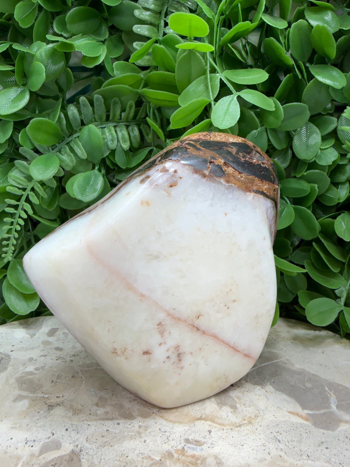 Pink Aragonite Freeform 1100g