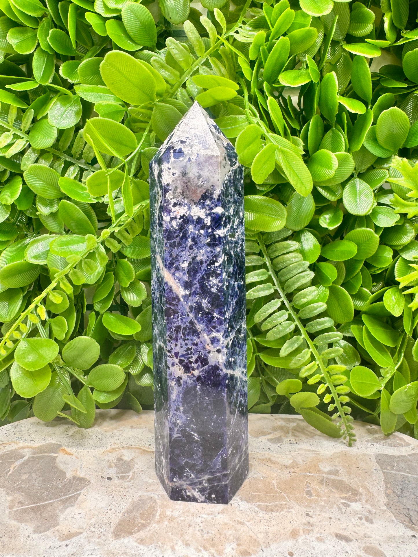 Sodalite Tower 412g