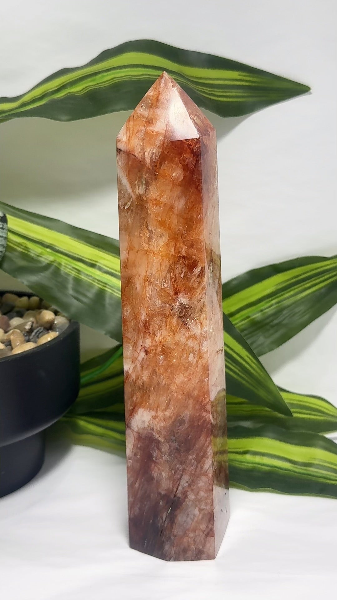 Fire Quartz with Golden Healer Tower 994g