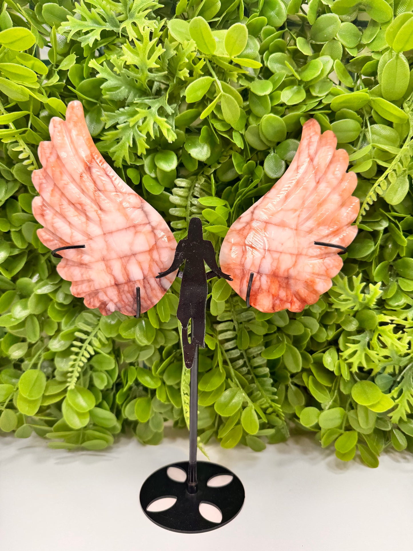Fire Quartz Angel Wings 552g