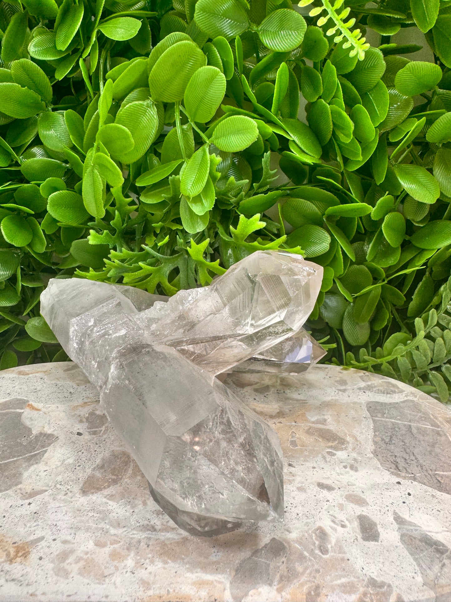 Black Phantom Quartz Freeform 844g