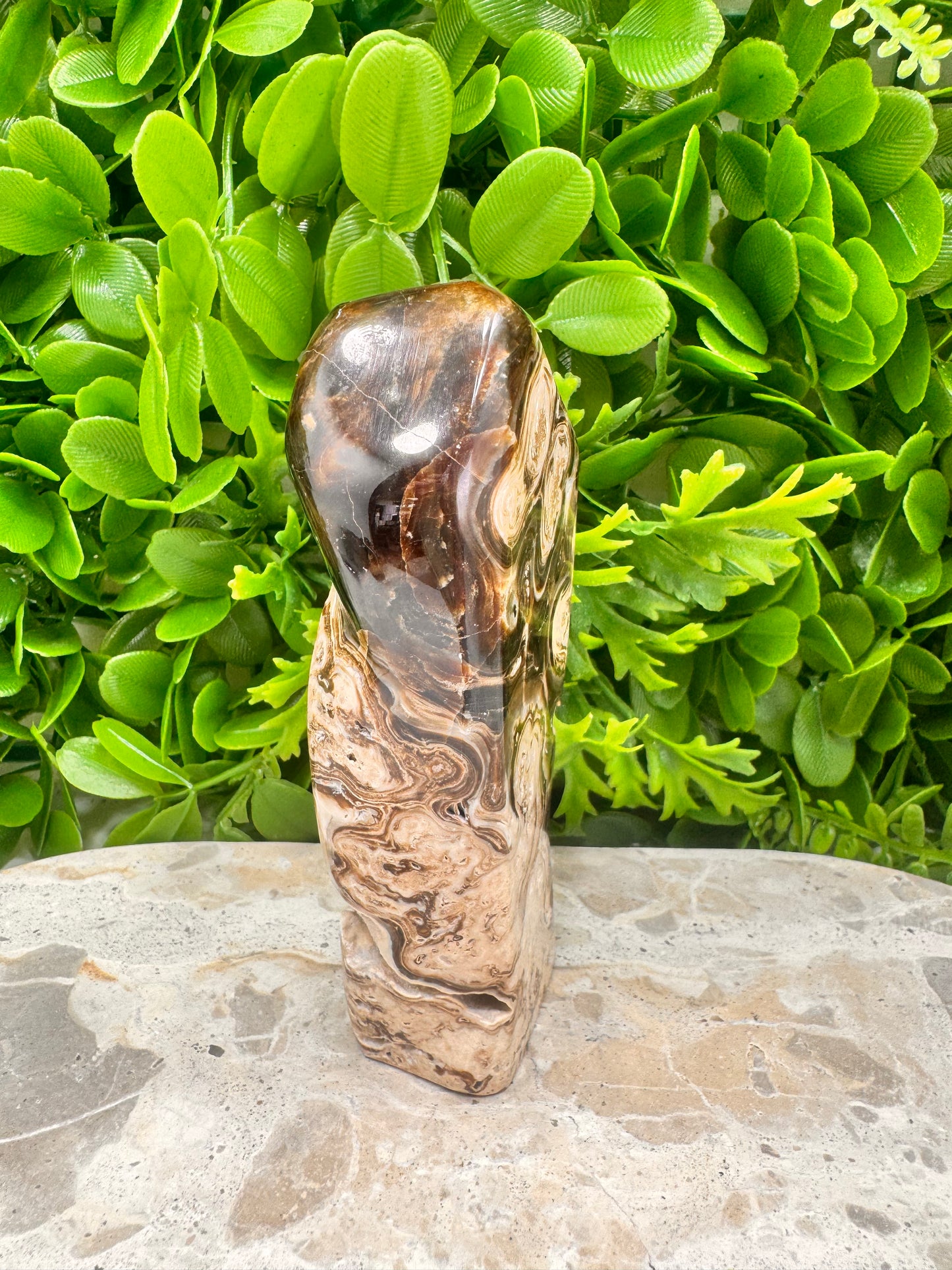 Chocolate Calcite Freeform 356g