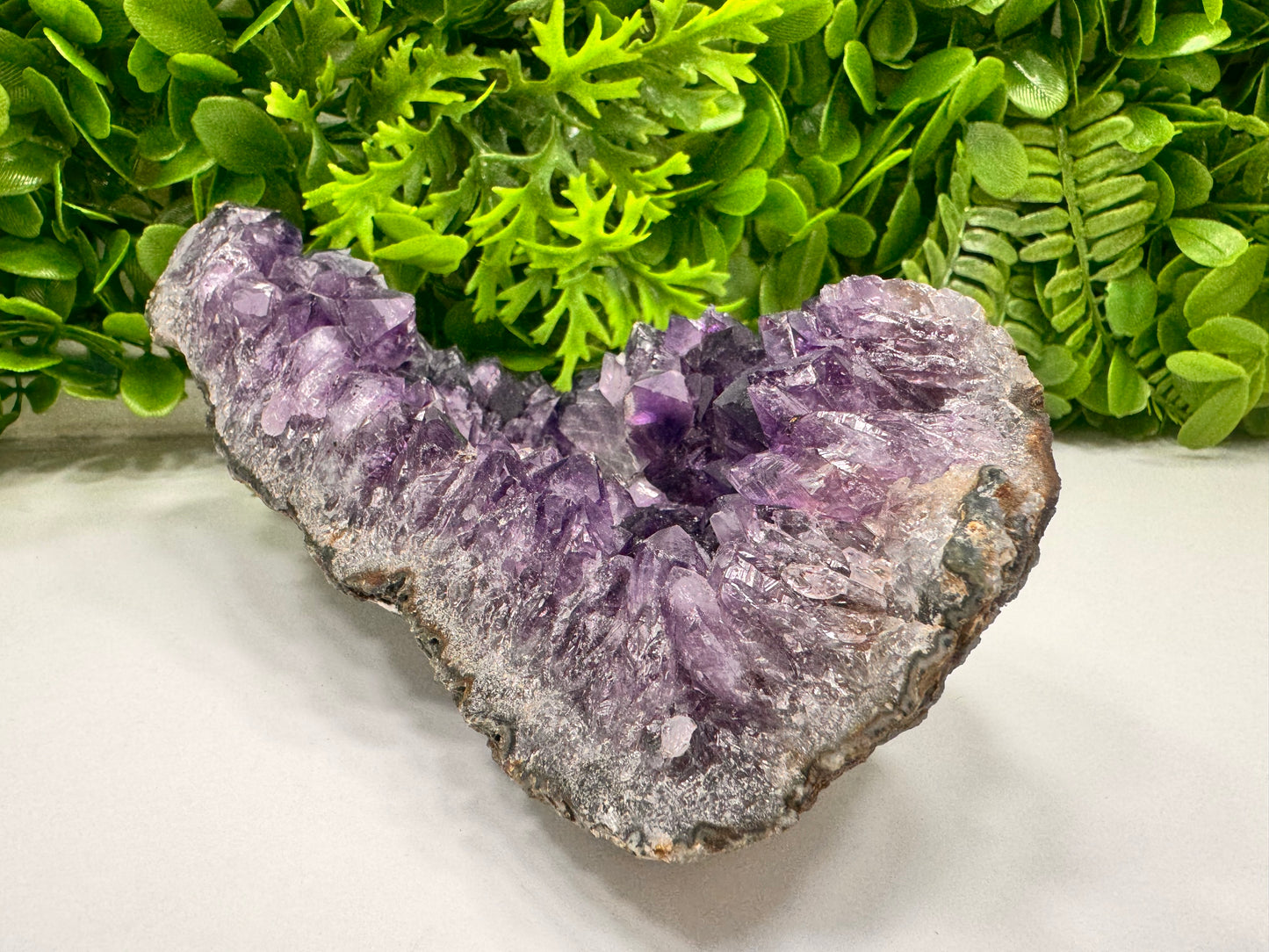 Amethyst Tealight Holder 1234g