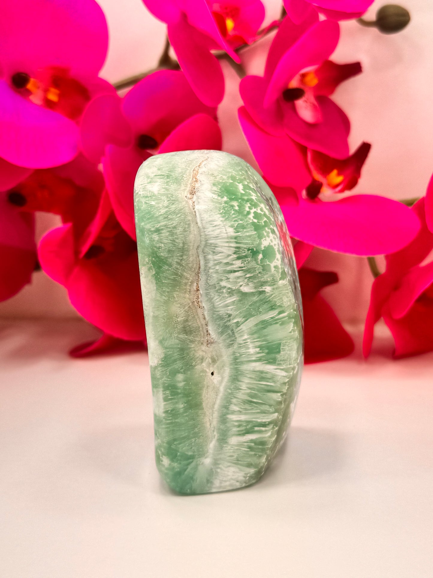 Aragonite with Smithsonite Freeform 652g