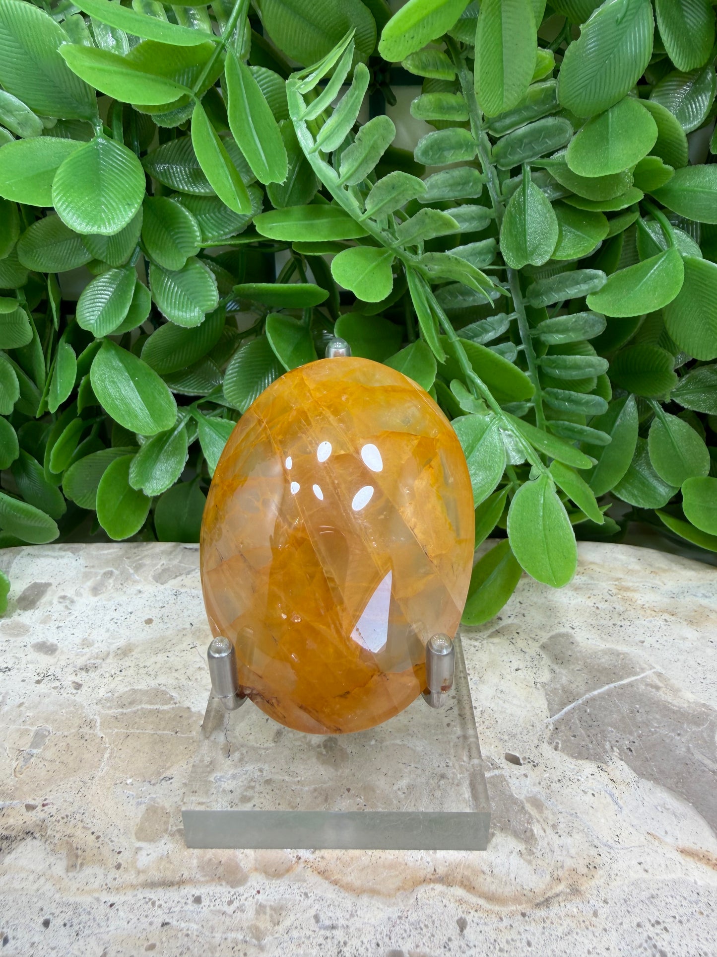 Golden Healer Palm Stone 80g