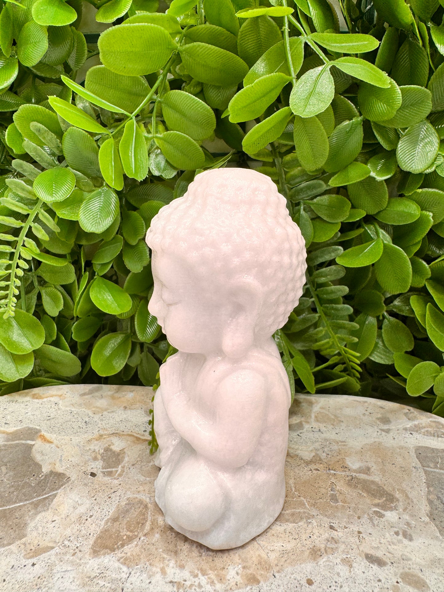 White Jade Buddha 504g