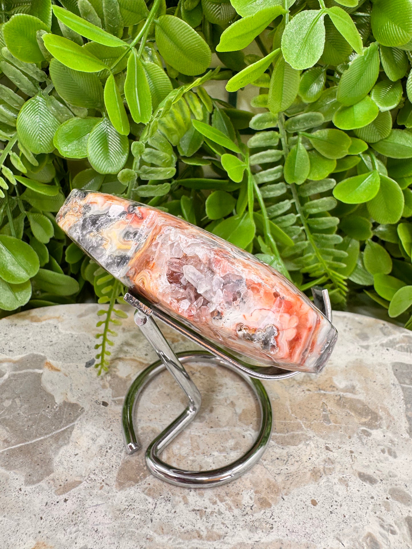 Crazy Lace Agate Heart 284g
