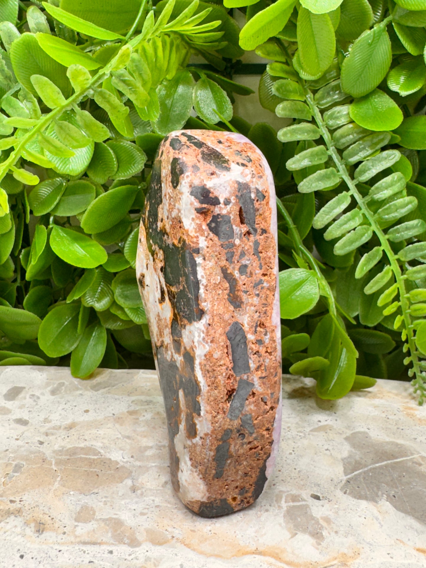 Pink Aragonite Freeform 302g