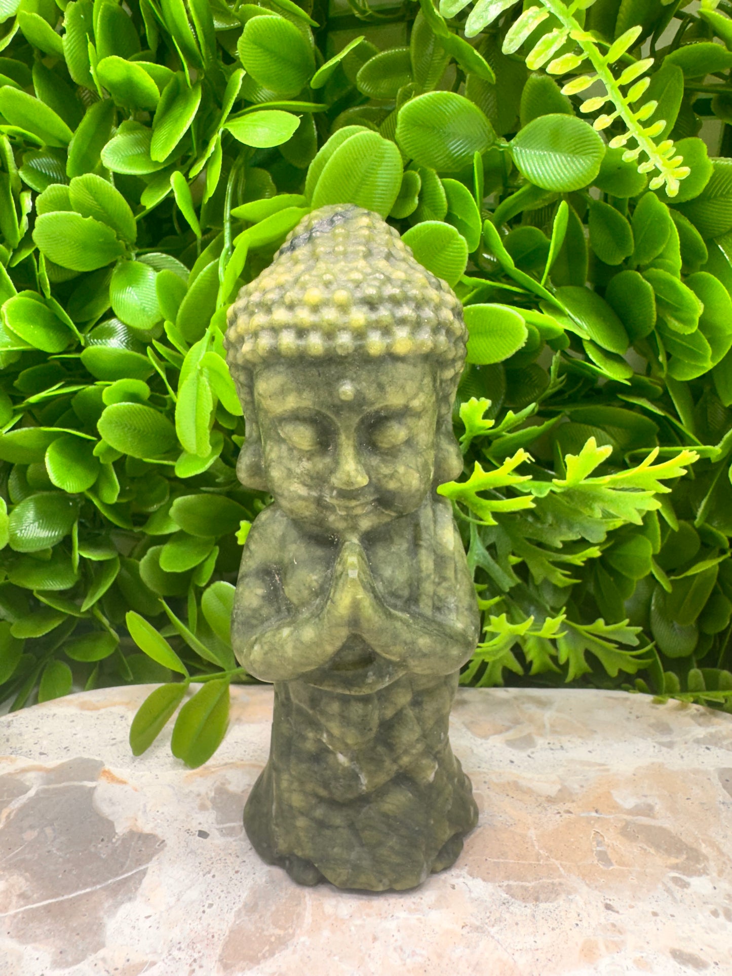 Serpentine Buddha 466g