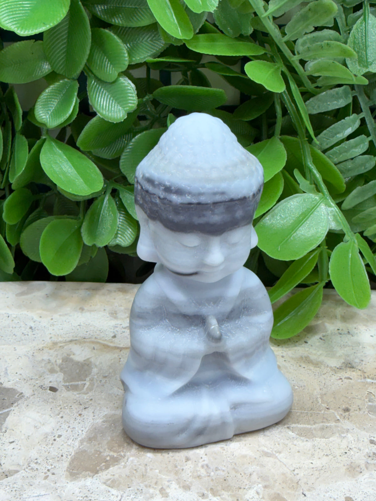 Ying Yang Jasper Buddha | Balance • Harmony • Grounding