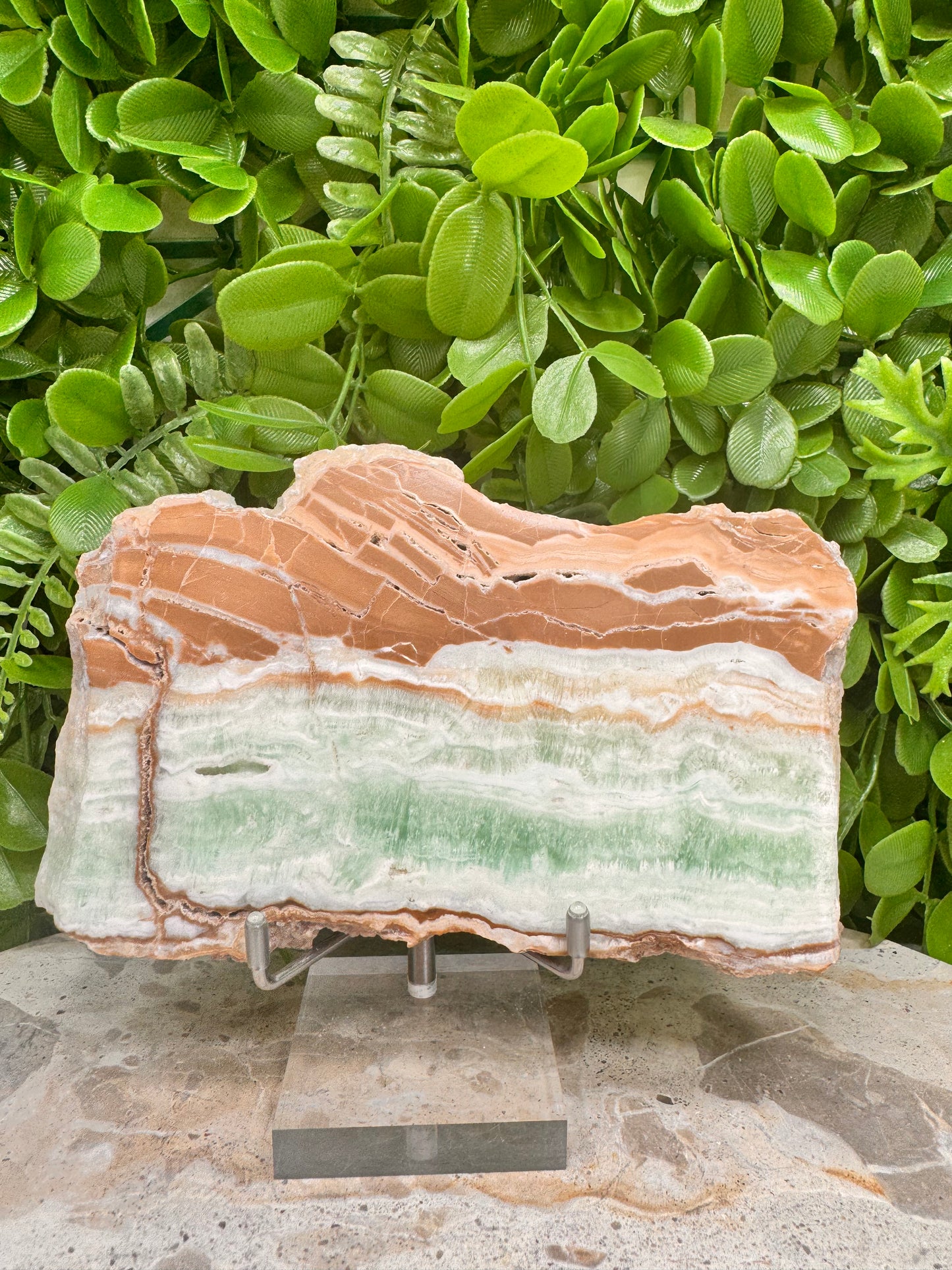 Caribbean Calcite Slab 446g